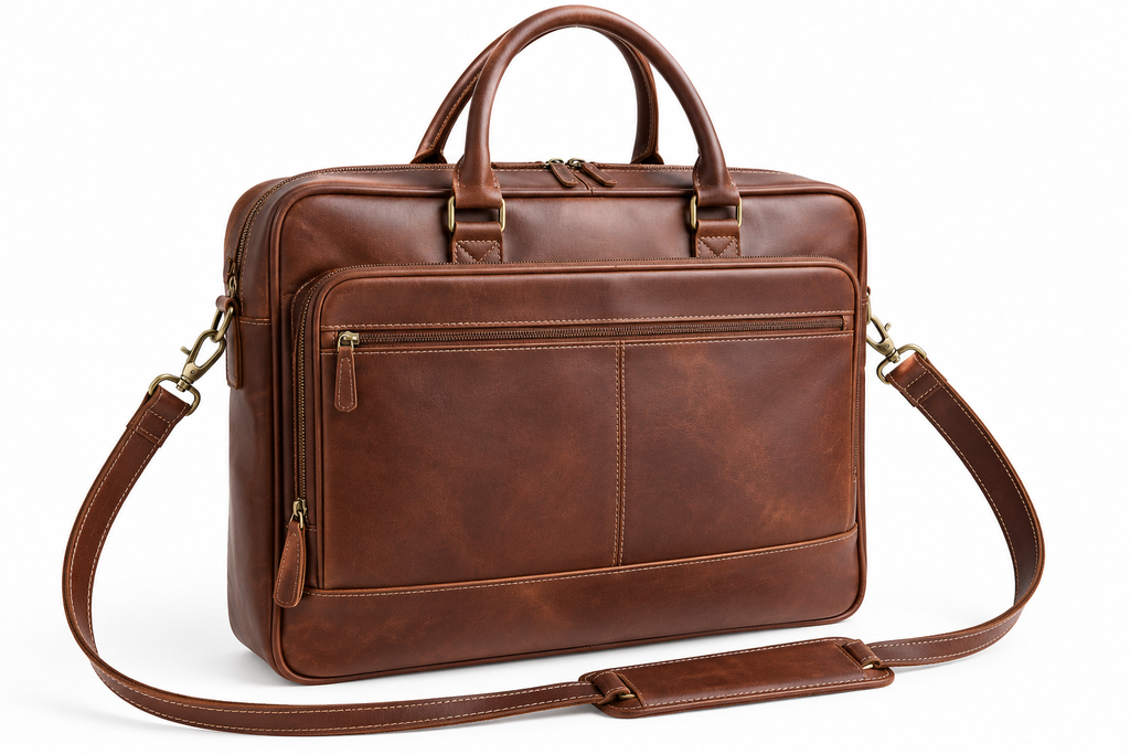 Men's Genuine Cow Leather Bag | Premium Leather Bag